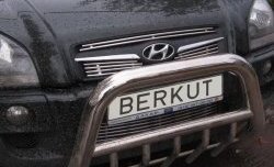 Декоративная вставка воздухозаборника Berkut Hyundai Tucson JM (2004-2010)