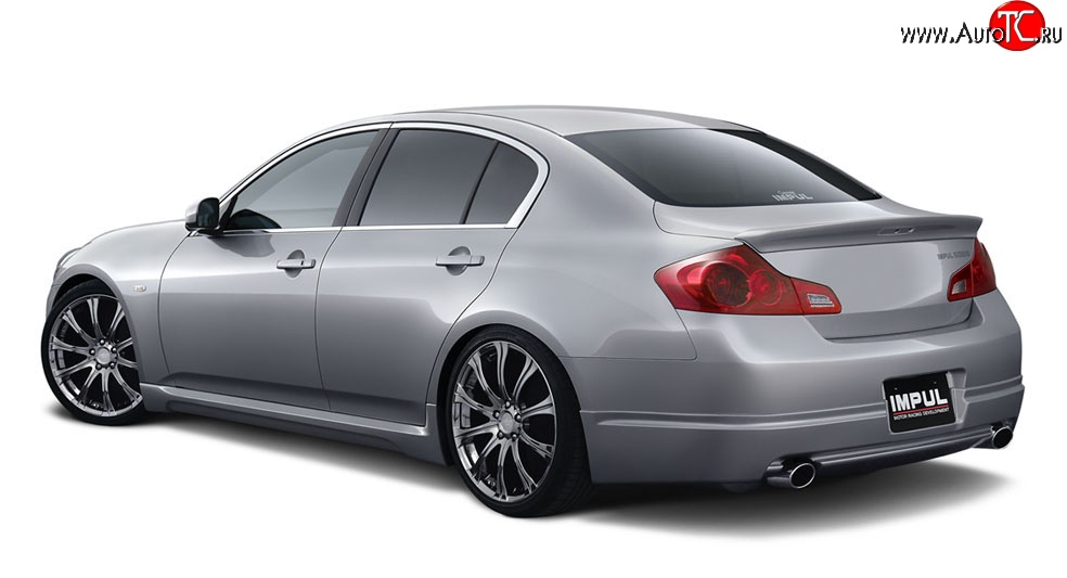 24 999 р. Комплект порогов Impul INFINITI G35 V36 седан (2006-2015) (Неокрашенные)  с доставкой в г. Йошкар-Ола