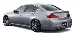 25 249 р. Накладка на задний бампер Impul INFINITI G35 V36 седан (2006-2015) (Неокрашенная)  с доставкой в г. Йошкар-Ола. Увеличить фотографию 2