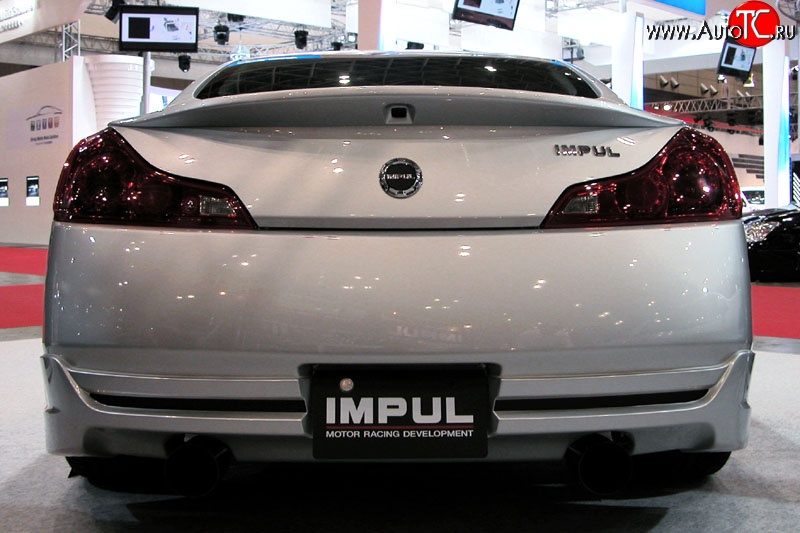 25 249 р. Лип спойлер Impul INFINITI G37 V36 седан рестайлинг (2008-2014) (Неокрашенный)  с доставкой в г. Йошкар-Ола