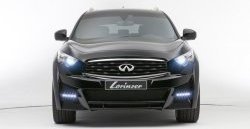 23 749 р. Передний бампер Lorinser INFINITI QX70 S51 (2013-2020) (Неокрашенный)  с доставкой в г. Йошкар-Ола. Увеличить фотографию 2