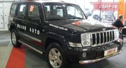 15 299 р. Защита переднего бампера одинарная Souz-96 (d76). Jeep Commander (2006-2010)  с доставкой в г. Йошкар-Ола. Увеличить фотографию 2