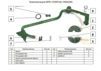 12 999 р. Замок рулевого вала FORTUS (бесштыревой) AT+ KIA Seltos (2019-2025)  с доставкой в г. Йошкар-Ола. Увеличить фотографию 3