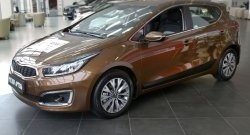 4 599 р. Молдинги RA KIA Ceed 2 JD рестайлинг, хэтчбэк (2015-2018) (Поверхность шагрень)  с доставкой в г. Йошкар-Ола. Увеличить фотографию 5