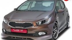 1 029 р. Реснички на фары CSR KIA Ceed 2 JD дорестайлинг универсал (2012-2016)  с доставкой в г. Йошкар-Ола. Увеличить фотографию 1