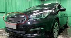 Сетка в решетку радиатора Russtal KIA (КИА) Ceed (Сид)  1 ED (2010-2012) 1 ED рестайлинг, хэтчбэк 5 дв.