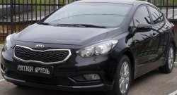 1 149 р. Реснички на фары RA KIA Cerato 3 YD дорестайлинг седан (2013-2016) (Неокрашенные)  с доставкой в г. Йошкар-Ола. Увеличить фотографию 4