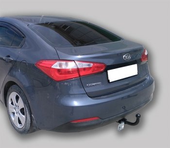 6 999 р. Фаркоп Лидер Плюс KIA Cerato 3 YD рестайлинг седан (2016-2019) (Без электропакета)  с доставкой в г. Йошкар-Ола. Увеличить фотографию 3