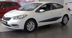 3 799 р. Молдинги RA (широкие, комплект на 4 двери) KIA Cerato 4 BD дорестайлинг седан (2018-2021) (Поверхность глянец (под окраску), Неокрашенные)  с доставкой в г. Йошкар-Ола. Увеличить фотографию 4