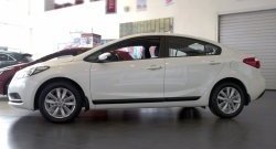 3 289 р. Молдинги RA (узкие, комплект 4 шт.) KIA Cerato 3 YD рестайлинг седан (2016-2019) (Поверхность глянец (под окраску), Неокрашенные)  с доставкой в г. Йошкар-Ола. Увеличить фотографию 5