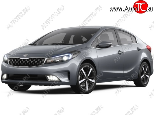 3 399 р. Передний бампер JORDEN KIA Cerato 3 YD рестайлинг седан (2016-2019) (Неокрашенный)  с доставкой в г. Йошкар-Ола