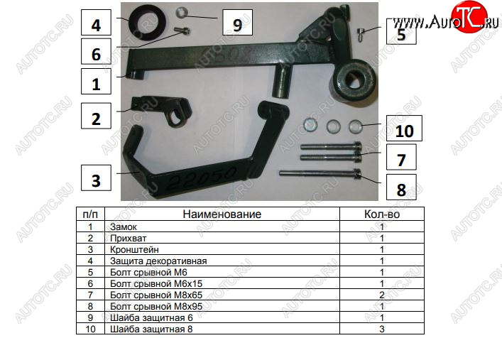 6 299 р. Замок КПП FORTUS (AT+) KIA Cerato 4 BD дорестайлинг седан (2018-2021)  с доставкой в г. Йошкар-Ола