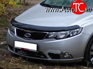 3 199 р. Дефлектор капота NovLine KIA Cerato 2 TD седан (2008-2013)  с доставкой в г. Йошкар-Ола