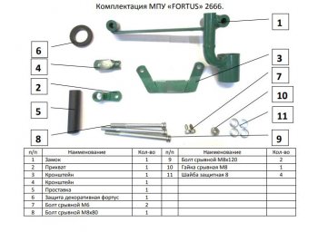 11 749 р. Замок КПП FORTUS (AT+) KIA Mohave HM2 (2019-2022)  с доставкой в г. Йошкар-Ола. Увеличить фотографию 2