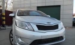 3 639 р. Решётка радиатора Pandora KIA Rio 3 QB дорестайлинг седан (2011-2015) (Неокрашенная)  с доставкой в г. Йошкар-Ола. Увеличить фотографию 8