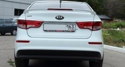 5 799 р. Спойлер BS KIA Rio 3 QB рестайлинг седан (2015-2017) (Неокрашенный)  с доставкой в г. Йошкар-Ола. Увеличить фотографию 8