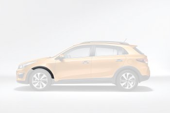 Передняя левая накладка на колёсную арку Оригинал KIA Rio X-line (2017-2021)