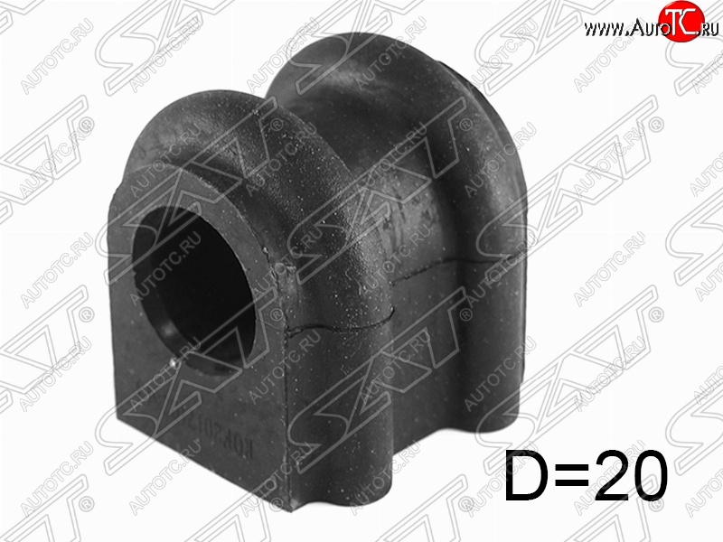 76 р. Втулка переднего стабилизатора SAT (D=20  KIA Rio ( 2 JB,  4 FB) (2005-2024) дорестайлинг седан, дорестайлинг, хэтчбэк 5 дв., рестайлинг, хэтчбэк 5 дв., рестайлинг седан  с доставкой в г. Йошкар-Ола
