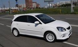 10 999 р. Передний бампер Vita Dm  KIA Rio ( 2 JB,  4 FB) (2005-2024) дорестайлинг седан, дорестайлинг, хэтчбэк 5 дв., рестайлинг, хэтчбэк 5 дв., рестайлинг седан (Без сетки, Неокрашенный)  с доставкой в г. Йошкар-Ола. Увеличить фотографию 8