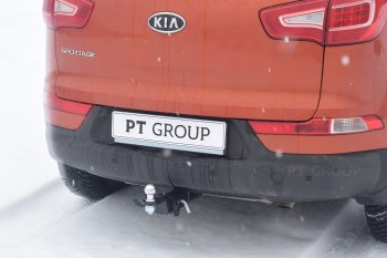 15 099 р. Фаркоп Petroil Tuning (съемный квадрат)  KIA Sorento  XM (2009-2015) дорестайлинг, рестайлинг  с доставкой в г. Йошкар-Ола. Увеличить фотографию 3