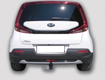 6 999 р. Фаркоп Лидер Плюс KIA Soul SK3 (2018-2022) (Без электропакета)  с доставкой в г. Йошкар-Ола. Увеличить фотографию 2