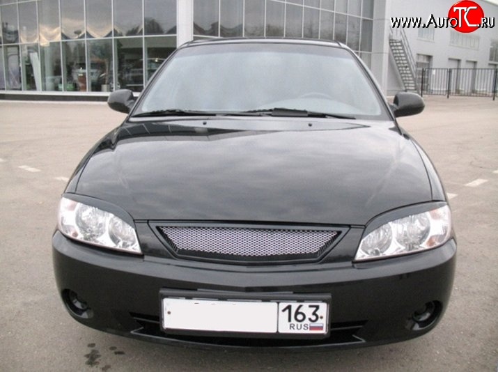 2 499 р. Решётка радиатора Sport KIA Spectra (2000-2009) (Неокрашенная)  с доставкой в г. Йошкар-Ола