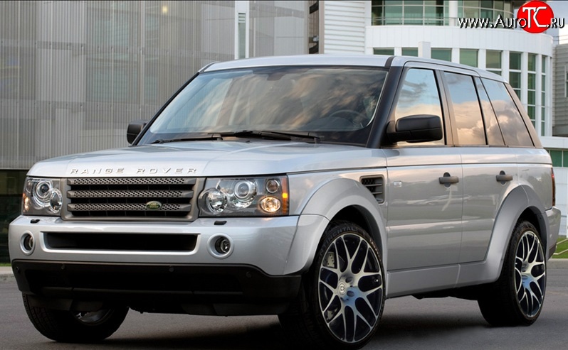 44 549 р. Комплект накладок на колёсные арки Arden Land Rover Range Rover Sport 1 L320 дорестайлинг (2005-2009) (Неокрашенные)  с доставкой в г. Йошкар-Ола