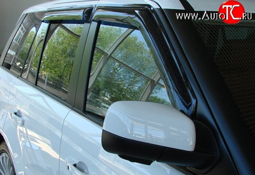 4 499 р. Дефлекторы окон (ветровики) Novline 4 шт. Land Rover Range Rover Sport 1 L320 дорестайлинг (2005-2009)  с доставкой в г. Йошкар-Ола