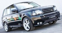 5 199 р. Пороги накладки HAMANN CONQUEROR I Land Rover Range Rover Sport 1 L320 дорестайлинг (2005-2009) (Неокрашенные)  с доставкой в г. Йошкар-Ола. Увеличить фотографию 2