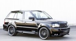 5 199 р. Пороги накладки HAMANN CONQUEROR I Land Rover Range Rover Sport 1 L320 дорестайлинг (2005-2009) (Неокрашенные)  с доставкой в г. Йошкар-Ола. Увеличить фотографию 6