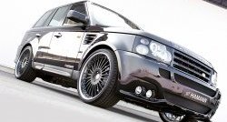 5 199 р. Пороги накладки HAMANN CONQUEROR I Land Rover Range Rover Sport 1 L320 дорестайлинг (2005-2009) (Неокрашенные)  с доставкой в г. Йошкар-Ола. Увеличить фотографию 8