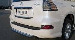 15 999 р. Защита заднего бампера (Ø76 мм, нержавейка) SLITKOFF  Lexus GX460  J150 (2013-2022) 1-ый рестайлинг, 2-ой рестайлинг  с доставкой в г. Йошкар-Ола. Увеличить фотографию 2