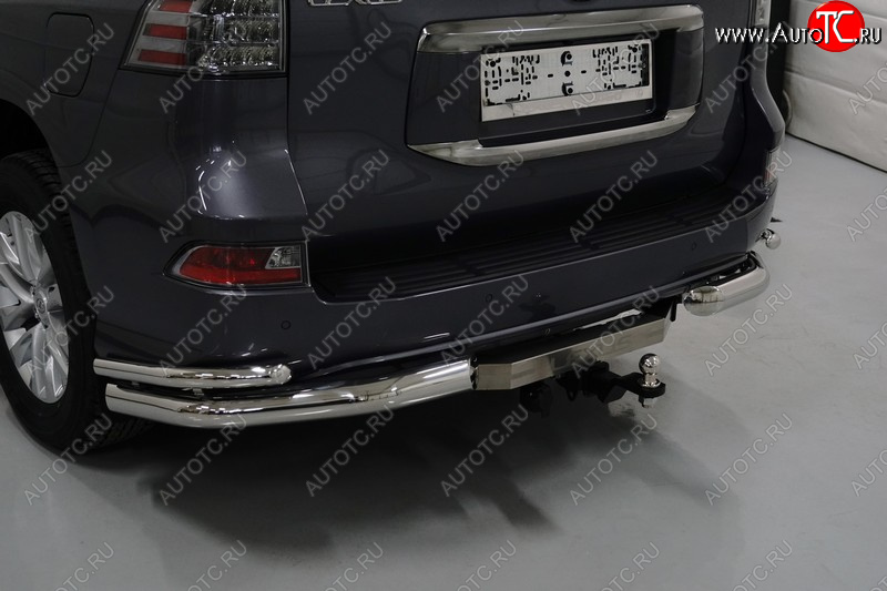 24 999 р. Фаркоп (тягово-сцепное устройство) TCC (надпись Lexus)  Lexus GX460  J150 (2019-2022) 2-ой рестайлинг (Оцинкованный, шар E - нержавейка)  с доставкой в г. Йошкар-Ола