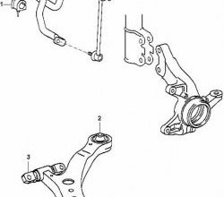 1 999 р. Полиуретановый сайлентблок нижнего рычага передней подвески (передний) Точка Опоры Lexus ES300 XV30 дорестайлинг (2001-2003)  с доставкой в г. Йошкар-Ола. Увеличить фотографию 2