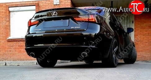 4 849 р. Лип спойлер JT Lexus IS250 XE20 седан дорестайлинг (2005-2013) (Неокрашенный)  с доставкой в г. Йошкар-Ола