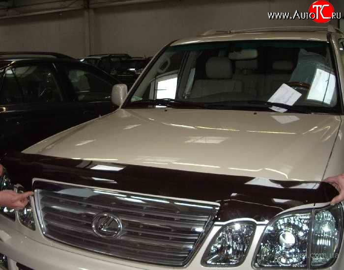 3 599 р. Дефлектор капота NovLine Lexus LX470 J100 дорестайлинг (1998-2002)  с доставкой в г. Йошкар-Ола