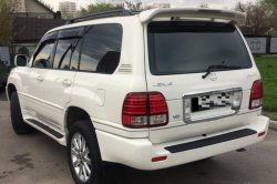 6 649 р. Спойлер со стоп сигналом CUSTOM Lexus LX470 J100 дорестайлинг (1998-2002) (Неокрашенный)  с доставкой в г. Йошкар-Ола. Увеличить фотографию 2