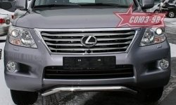 22 999 р. Защита переднего бампера Souz-96 (d60) Lexus LX570 J200 дорестайлинг (2007-2012)  с доставкой в г. Йошкар-Ола. Увеличить фотографию 1