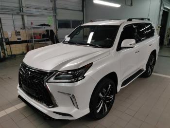 64 499 р. Решетка радиатора HEMMES Lexus LX570 J200 дорестайлинг (2007-2012) (цвет: черный матовый)  с доставкой в г. Йошкар-Ола. Увеличить фотографию 6