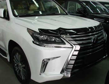 Дефлектор капота SIM Lexus (Лексус) LX570 (ЛХ)  J200 (2015-2022) J200 2-ой рестайлинг