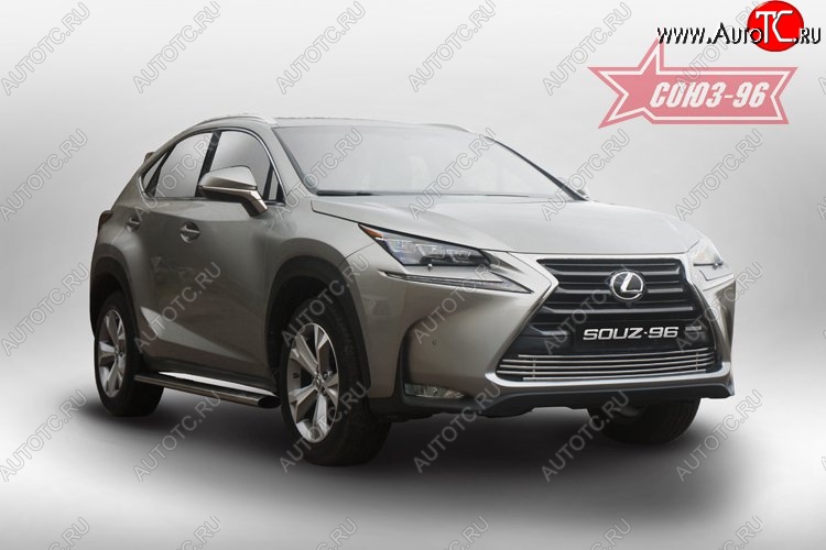 10 499 р. Декоративный элемент воздухозаборника Souz-96 (d10) Lexus NX300h Z10 дорестайлинг (2014-2017)  с доставкой в г. Йошкар-Ола