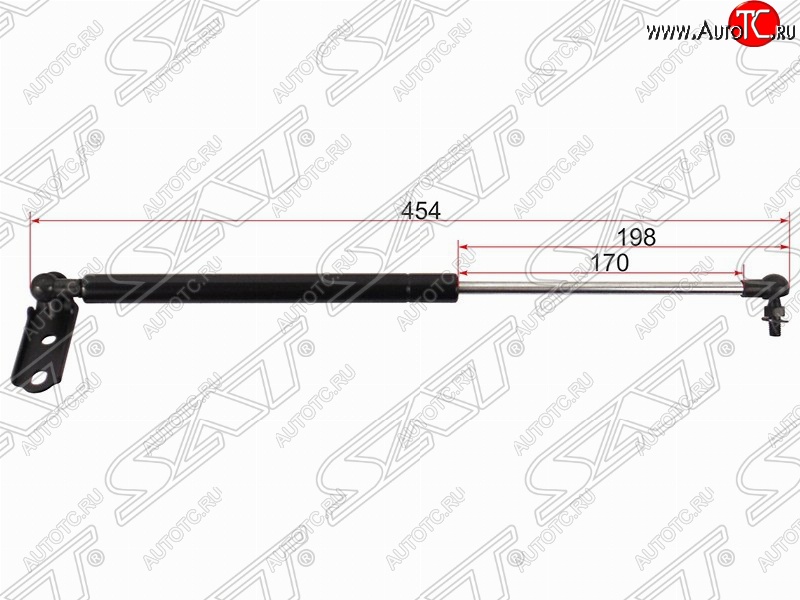 1 079 р. Правый упор капота SAT (газовый)  Lexus RX300  XU10 (1995-2001), Toyota Harrier  XU10 (1997-2000)  с доставкой в г. Йошкар-Ола