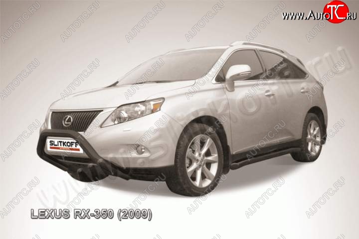 25 999 р. Кенгурятник d76 низкий мини Lexus RX350 AL10 дорестайлинг (2008-2012) (Цвет: серебристый)  с доставкой в г. Йошкар-Ола