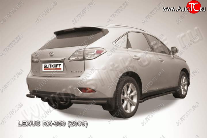 9 799 р. Уголки d57  Lexus RX350  AL10 (2008-2012) дорестайлинг (Цвет: серебристый)  с доставкой в г. Йошкар-Ола