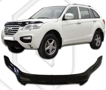 Дефлектор капота CA-Plastiс exclusive Lifan X60 дорестайлинг (2011-2015)