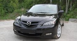 799 р. Реснички на фары RA V2 Mazda 3/Axela BK дорестайлинг, хэтчбэк (2003-2006) (Неокрашенные)  с доставкой в г. Йошкар-Ола. Увеличить фотографию 2