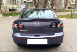 3 449 р. Лип спойлер SEDAN SPORT  Mazda 3/Axela  BK (2003-2009) дорестайлинг седан, рестайлинг седан (Неокрашенный)  с доставкой в г. Йошкар-Ола. Увеличить фотографию 1