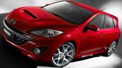 4 899 р. Пороги накладки KNIGHT SPORTS Mazda 3/Axela BL дорестайлинг, хэтчбэк 5 дв. (2009-2011) (Неокрашенные)  с доставкой в г. Йошкар-Ола. Увеличить фотографию 2