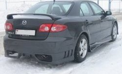 7 599 р. Задний бампер ST  Mazda 6  GG (2002-2005) седан дорестайлинг  с доставкой в г. Йошкар-Ола. Увеличить фотографию 1