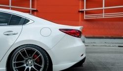 29 899 р. Крышка багажника Tuning-Sport v1 Mazda 6 GJ 2-ой рестайлинг седан (2018-2024) (Неокрашенная)  с доставкой в г. Йошкар-Ола. Увеличить фотографию 3